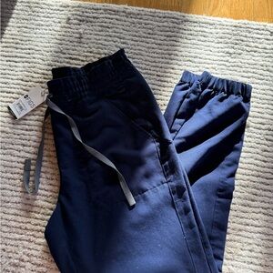 Figs Navy Blue Jogger Pants
